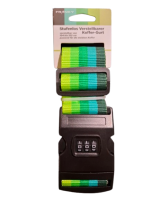Franky Koffergurt mit Zahlenschloss Green Multicolor