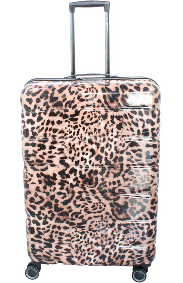 Franky 4-Rad Hartschalen-Trolley S 55 2,65kg 33l leopard Franky 4-Rad Hartschalen-Trolley S 55 2,65kg 33l leopard