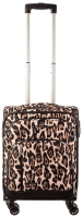 Franky Weichgepäck 4 Rad-Trolley S 55 cm 2,2kg 38l Leopard