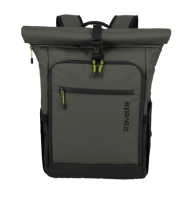 Travelite 'Briize' Roll-Up-Rucksack M 24/30L Khaki