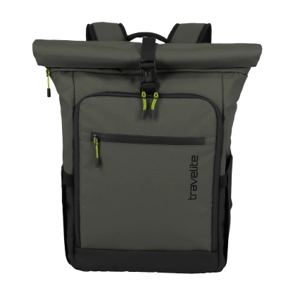 Travelite 'Briize' Roll-Up-Rucksack M 24/30L Khaki