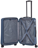 Travelite 'Bali' 4-Rad Trolley M 67cm 3,3kg 65l blau