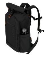 Travelite 'Briize' Roll-Up Rucksack M 24/30L Black