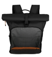 Travelite 'Briize' Roll-Up Rucksack M 24/30L Black