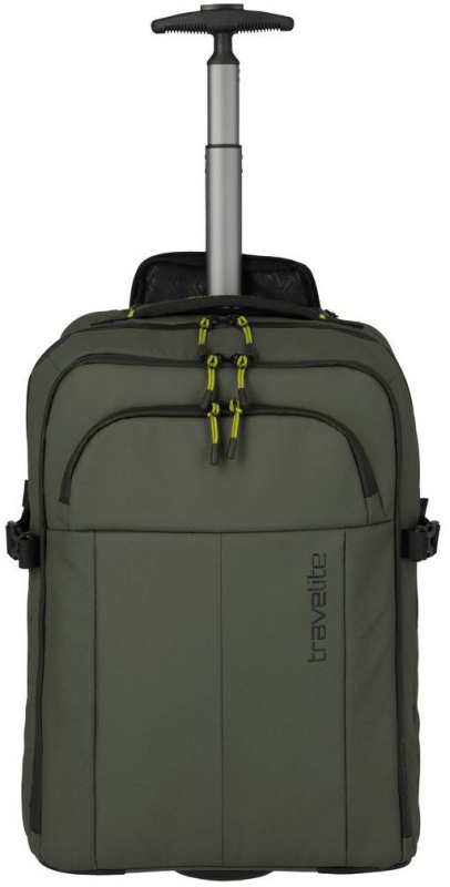 Travelite 'Briize' Trolley-Backpack 27L Khaki