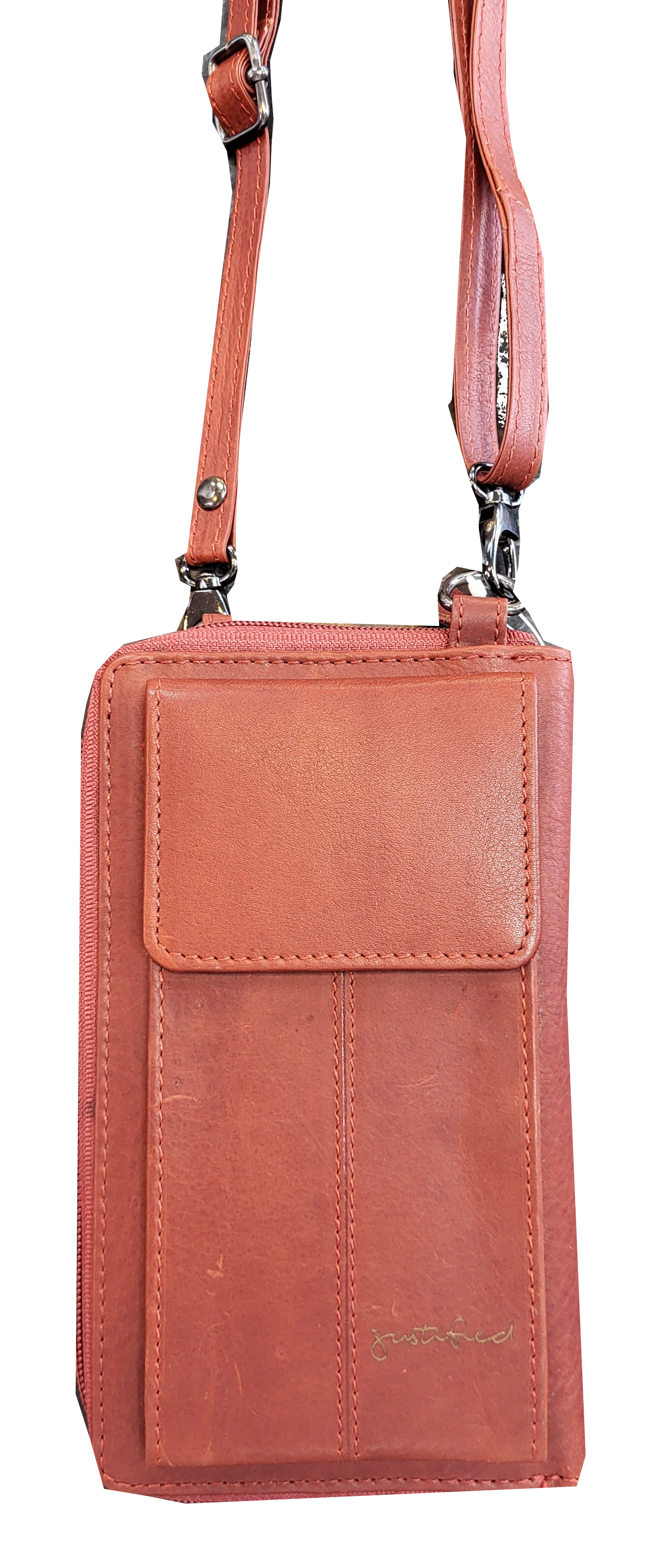 justifiedbags  'Milou -Wallet'  Handy-/Börsentasche rot