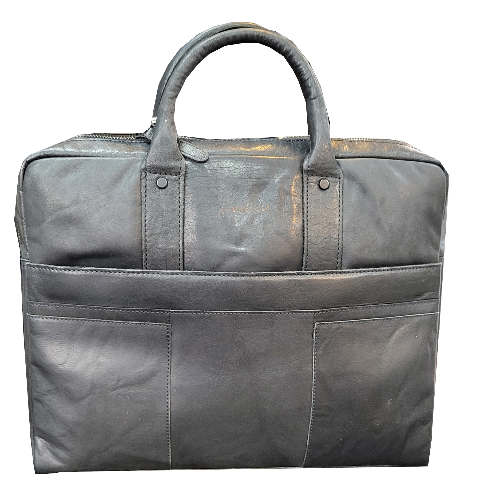Business 'NIKA' Schultertasche  echt Leder schwarz