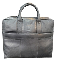 Business 'NIKA' Schultertasche  echt Leder schwarz