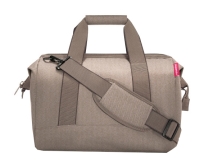 Reisenthel 'Allrounder M' Reisetasche 18L Herringbone Mokka
