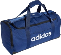 Adidas 'Linear Duffel M' Sporttasche dunkelblau/weiß