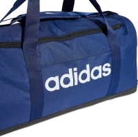 Adidas 'Linear Duffel M' Sporttasche dunkelblau/weiß