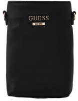 Guess 'Follie' Travel Chit Chat Handytasche Synthetik schwarz
