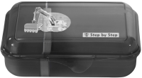 Step by Step 'Bagger Rocco' Lunchbox mit herausnehmbarer Trennwand 0,9l 