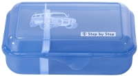 Step by Step 'Police Truck Charly' Lunchbox mit herausnehmbarer Trennwand 0,9l blau