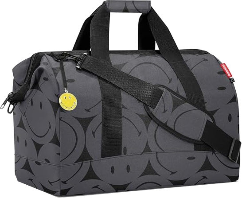 Reisenthel 'Allrounder L' Reisetasche Smiley Grey