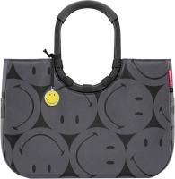 Reisenthel 'Loopshopper L' Shopper mit Alugriffen Smiley Grey
