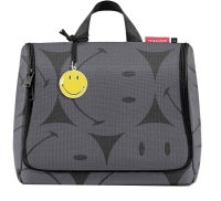 Reisenthel 'Toiletbag' Reisekosmetik mit Spiegel Smiley Grey