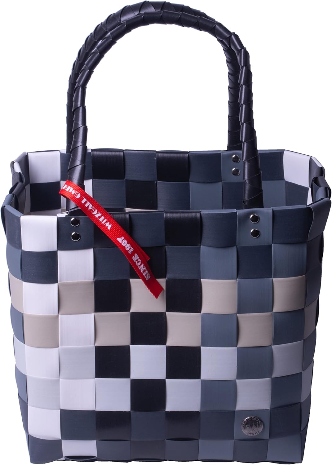 Witzgall 'ICE-BAG Flechttasche' Kunststoff camel/beige/grau licht-und farbecht Witzgall 'ICE-BAG Flechttasche' Kunststoff camel/beige/grau licht-und farbecht