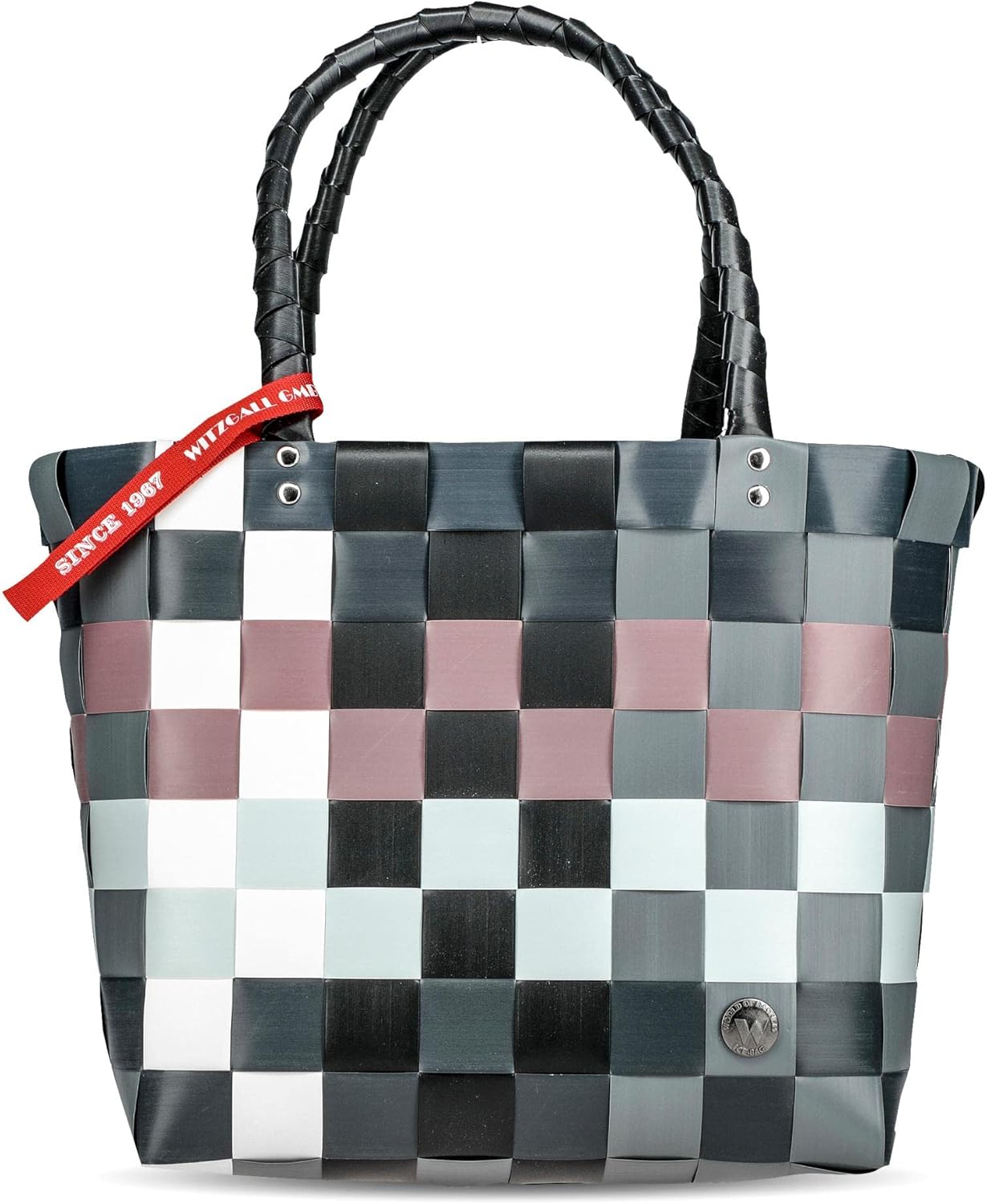 Witzgall 'ICE-BAG Flechttasche' Original Kunststoff lila/beere/weiß licht-und farbecht Witzgall 'ICE-BAG Flechttasche' Original Kunststoff lila/beere/weiß licht-und farbecht