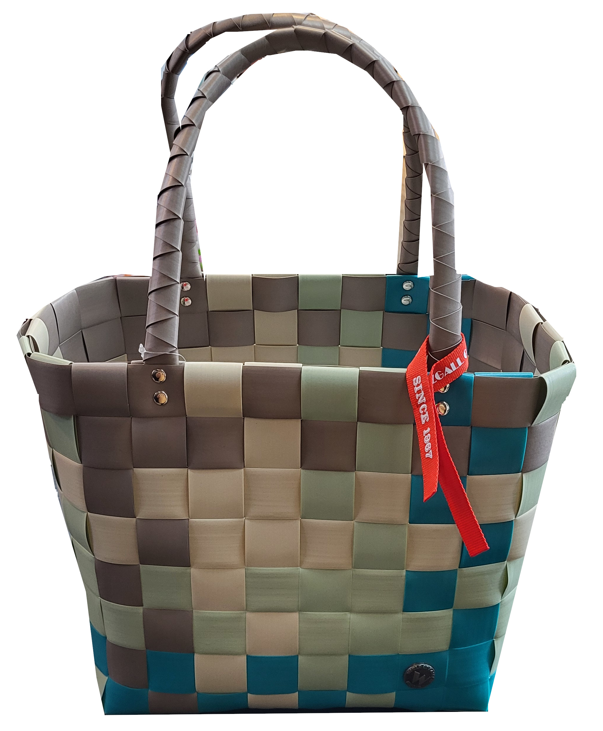 Witzgall 'ICE-BAG Flechttasche' Original Kunststoff mint/grau/türkis licht-und farbecht Witzgall 'ICE-BAG Flechttasche' Original Kunststoff mint/grau/türkis licht-und farbecht