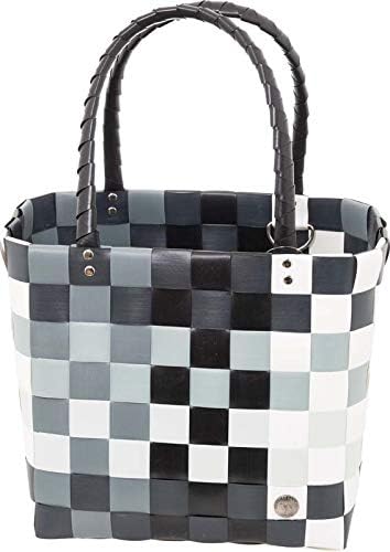 Witzgall 'ICE-BAG Flechttasche' Original Kunststoff schwarz/grau/weiß licht-und farbecht