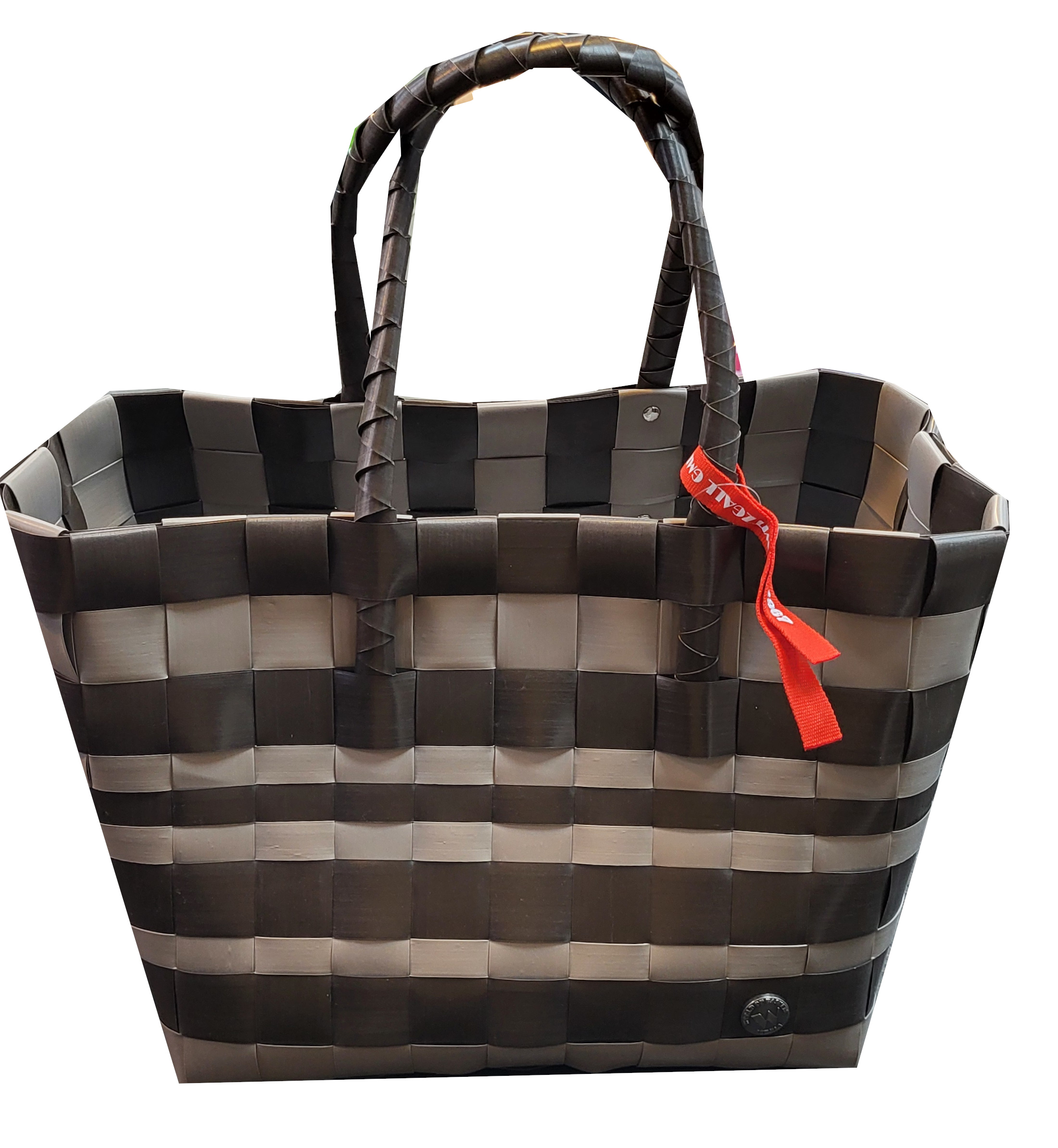 Witzgall 'ICE-BAG Flechttasche' Klassiker Kunststoff braun/taupe licht-und farbecht