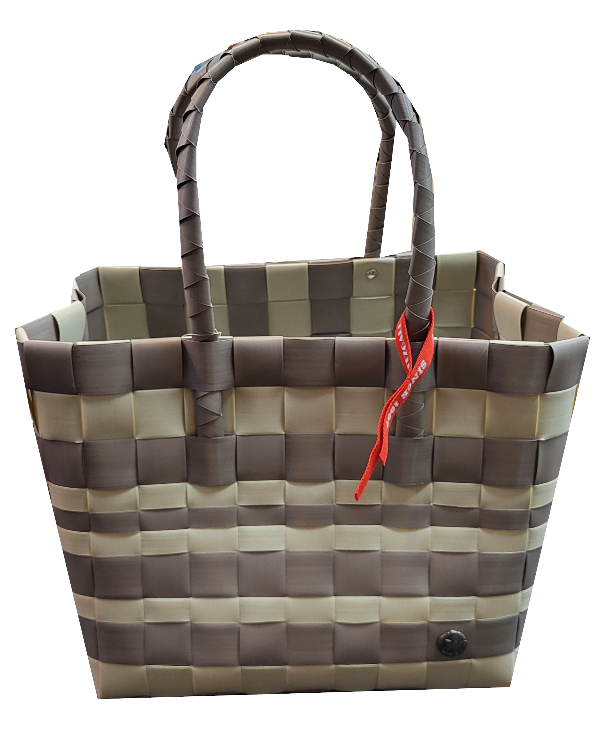 Witzgall 'ICE-BAG Flechttasche' Klassiker Kunststoff beige/taupe farb-und lichtecht Witzgall 'ICE-BAG Flechttasche' Klassiker Kunststoff beige/taupe farb-und lichtecht