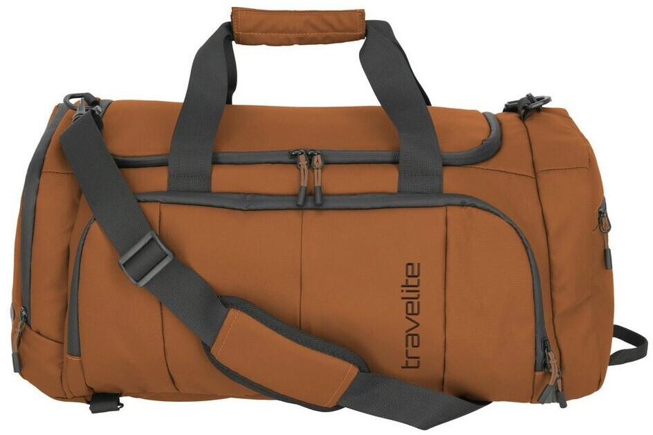 Travelite 'Briize' Weekender aufsteckbar 53cm 0,8kg 26L Curry