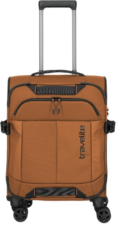 Travelite 'Briize' 4-Rollen Trolley S 55cm 2,4kg 33L Curry