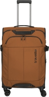 Travelite 'Briize' 4-Rollen Trolley M 67cm erweiterbar 3,2kg 62-67L Curry