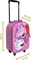 Undercover 'Peppa Pig' Kindertrolley aus Polyester