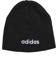 Adidas 'K Linear Beanie' Strickmütze schwarz