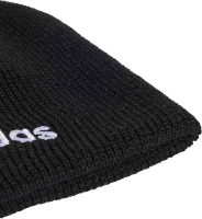 Adidas 'K Linear Beanie' Strickmütze schwarz