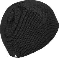 Adidas 'K Linear Beanie' Strickmütze schwarz