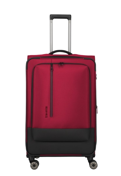 Travelite 'CrossLITE 5,0' 4-Rad Trolley L 77cm 3,5kg erweiterbar 88/93L Rot Travelite 'CrossLITE 5,0' 4-Rad Trolley L 77cm 3,5kg erweiterbar 88/93L Rot