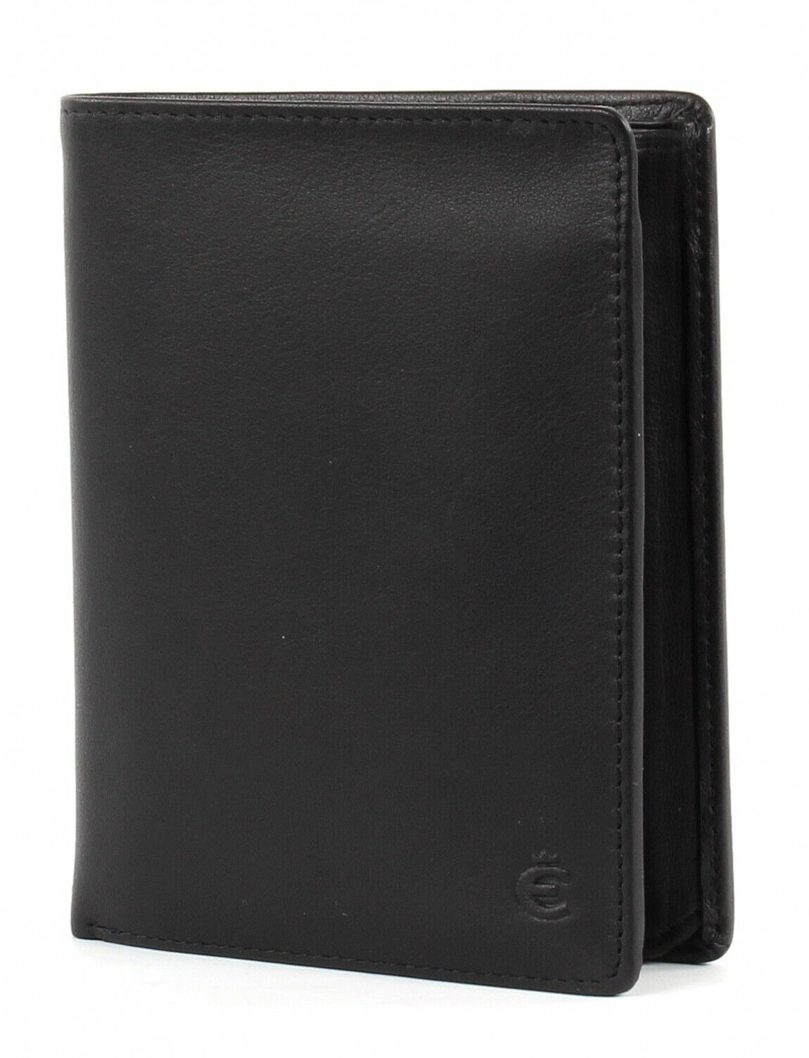 Esquire 'Logo 10' Linkshändlerbörse RFID-Schutz Hochformat echt Rindleder schwarz Esquire 'Logo 10' Linkshändlerbörse RFID-Schutz Hochformat echt Rindleder schwarz
