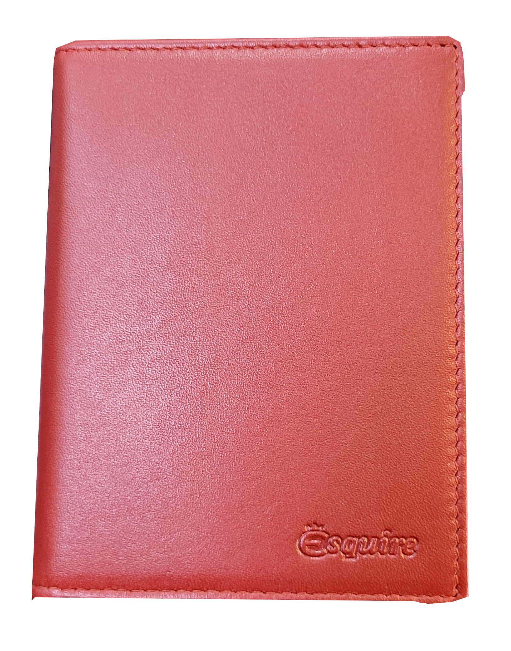 Esquire 'Silk 02' Ausweisetui RFID-Schutz echt Rindleder rot Esquire 'Silk 02' Ausweisetui RFID-Schutz echt Rindleder rot