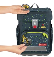 Step by Step 'Bagger Rocco' Cloud Schulrucksack-Set 5tlg. 990g