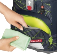 Step by Step 'Bagger Rocco' Cloud Schulrucksack-Set 5tlg. 990g