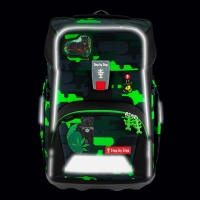 Step by Step 'Black Cat Chiko' Giant Schulrucksack 5-tlg. 1050g