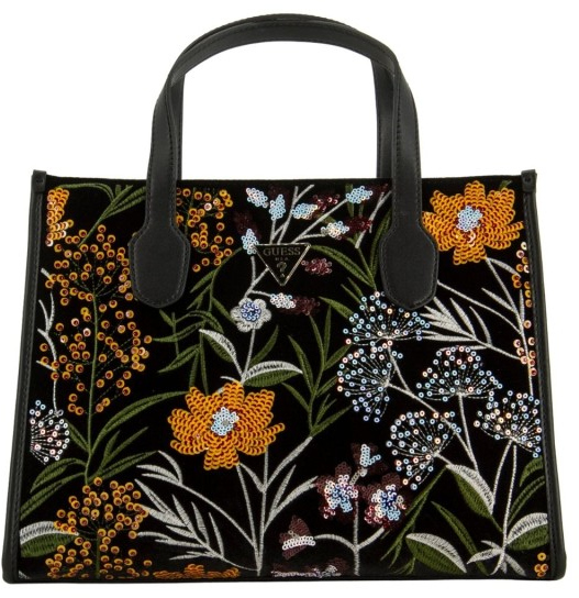 Guess 'Zalina' Umhängetasche mit Kurzgriff black multi Guess 'Zalina' Umhängetasche mit Kurzgriff black multi