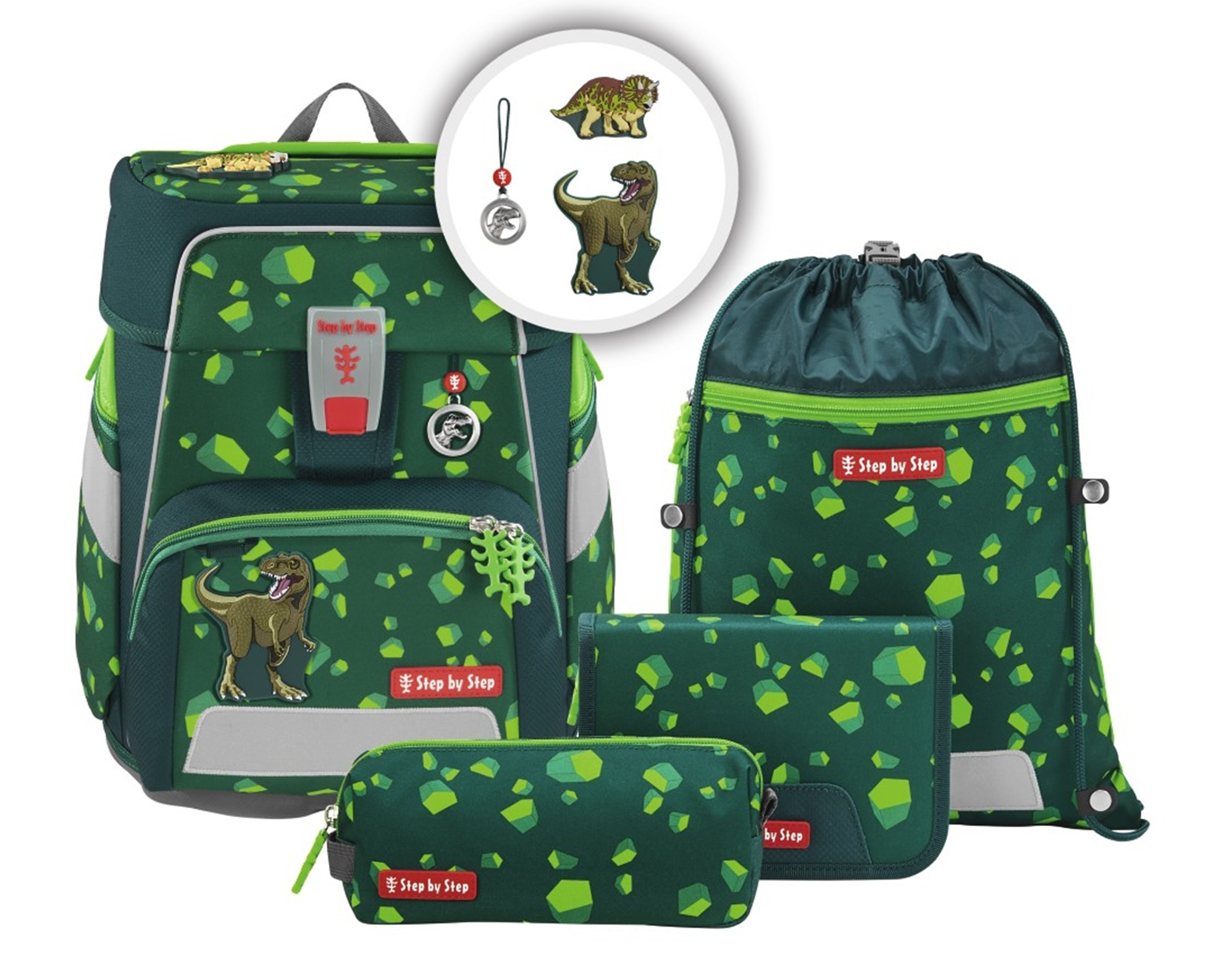Step by Step 'Dino Targo' Space Schulrucksack-Set 5tlg. 1250g 20l