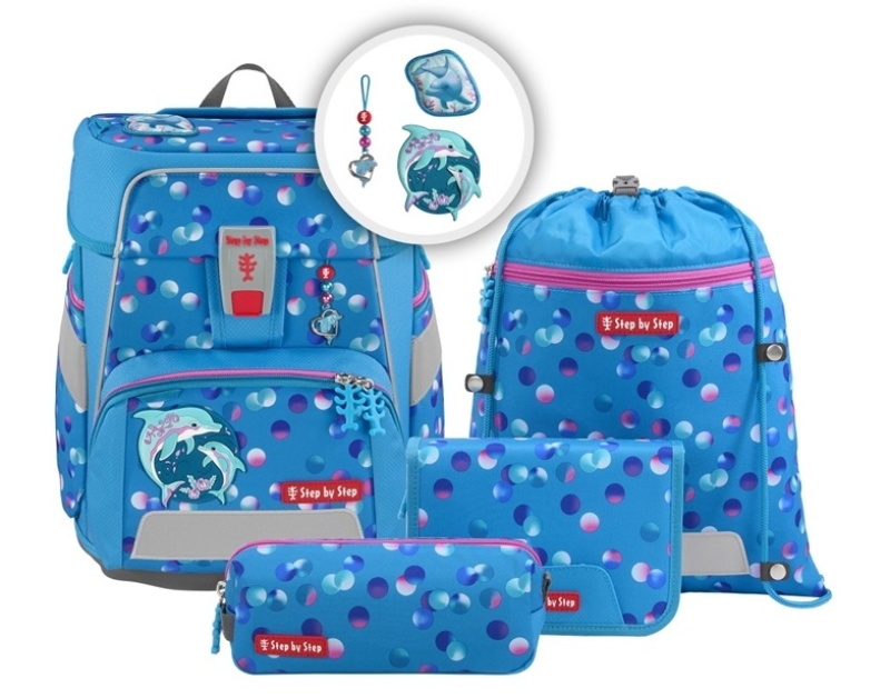 Step by Step 'Dolphin Finja' Space Schulrucksack-Set 5tlg. 1250g 20l
