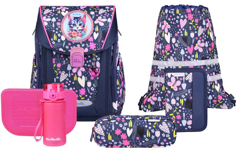 Mc Neill 'In the garden' Schultaschenset Primo 9tlg