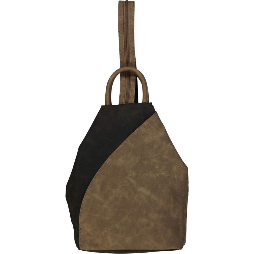 Dernier Cityrucksack mit teilbarem Riemen black Silo