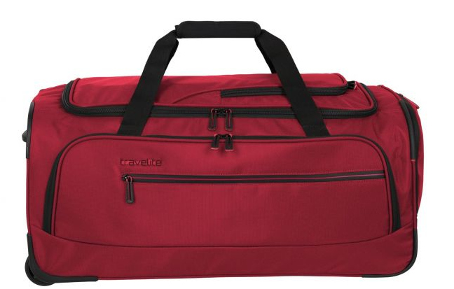 Travelite 'Crosslite' Rollreistetasche M 69cm 2,9kg 71l red