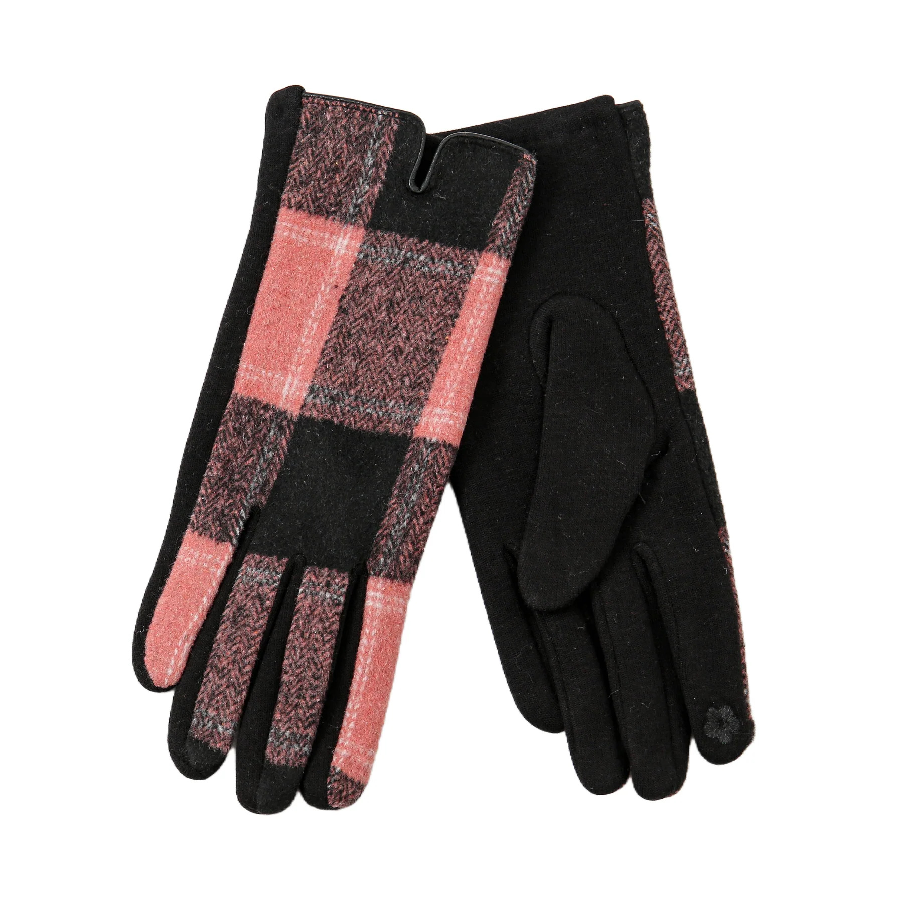 Wenfa Damenhandschuhe Wolle/ Fleece One Size rose