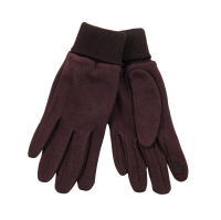 Wenfa Herrenhandschuhe Wolle/ Fleece One Size braun