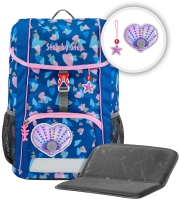 Step by Step 'Seashell Pearl' Kid Reflect Kindergarten-Rucksack 380g 13l 3tlg. blau