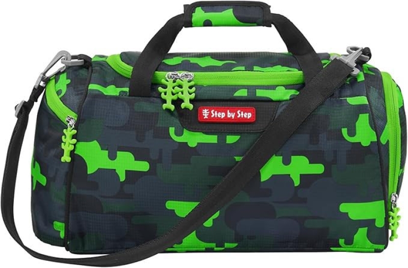 Step by Step 'Black Cat Chiko' Sporttasche mit Nassfach grün